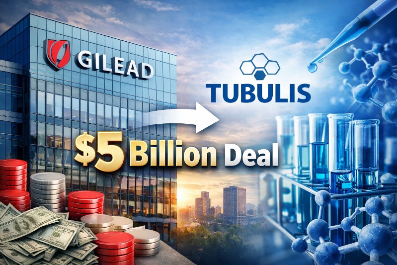 Gilead Strikes Again, Buying Tubulis in Up to $5 Billion Bet on Next-Generation ADCs