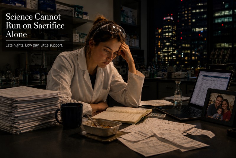 The Hidden Cost of a PhD: When Low Pay Pushes Young Talent Away from Science